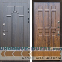 Входная дверь Termo Door Сибирь Термо ПРЕМИУМ Модена Венге Спарта дуб