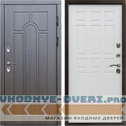 Входная дверь Termo Door Сибирь Термо ПРЕМИУМ Модена Венге Спарта лиственница