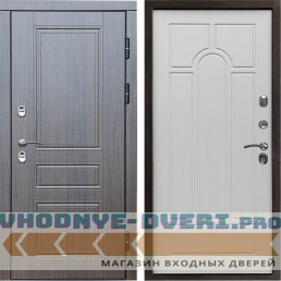 Входная дверь Termo Door Сибирь Термо ПРЕМИУМ Орегон Венге Арка лиственница