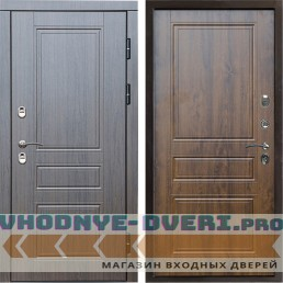Входная дверь Termo Door Сибирь Термо ПРЕМИУМ Орегон Венге Классика Дуб (наружная)