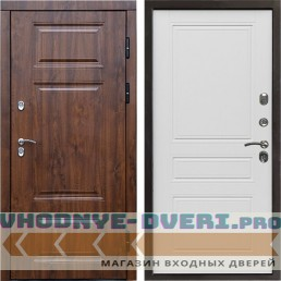 Входная дверь Termo Door Сибирь Термо ПРЕМИУМ Орех Классика Лиственница