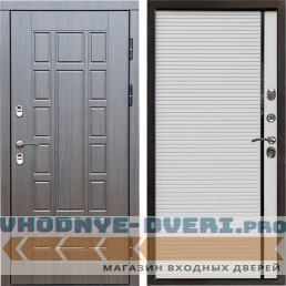 Входная дверь Termo Door Сибирь Термо ПРЕМИУМ Виргиния Венге Porte white трехконтурная