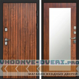 Входная дверь Твист дуб Зеркало триумф дуб