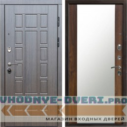 Входная дверь Termo Door Виргиния венге Зеркало дуб