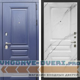 Заводские двери М600 Альберо ночи панель Стокгольм Мрамор (три контура)
