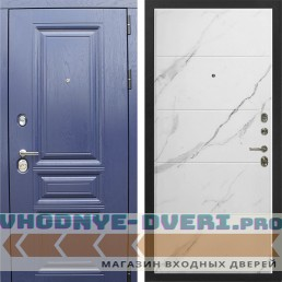 Заводские двери  М600 Альберо ночи - Тривия мрамор