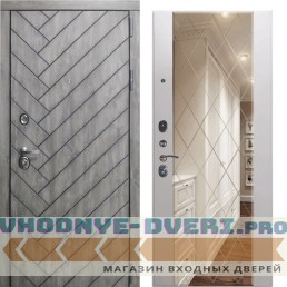 Винорит GREY OAK с черной патиной - Ампир софт белый фацет алмазная гравировка
