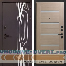 Заводские двери Леванте - царговая СБ1 Капучино