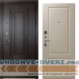 Заводские двери  Италия венге - Доррен Эмалит слоновая кость