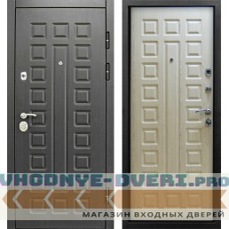 Дверь Сенатор в цвете белёный венге