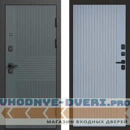 Входная дверь Селект Flat grey софт