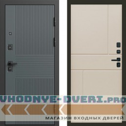 Входная дверь Селект Горизонт слоновая кость