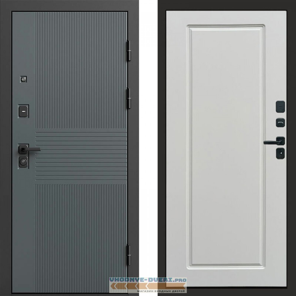 Входная дверь Селект Гранд белый софт