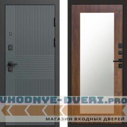 Входная дверь Селект Зеркало триумф дуб