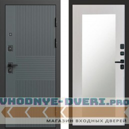 Входная дверь Селект Зеркало триумф лиственница