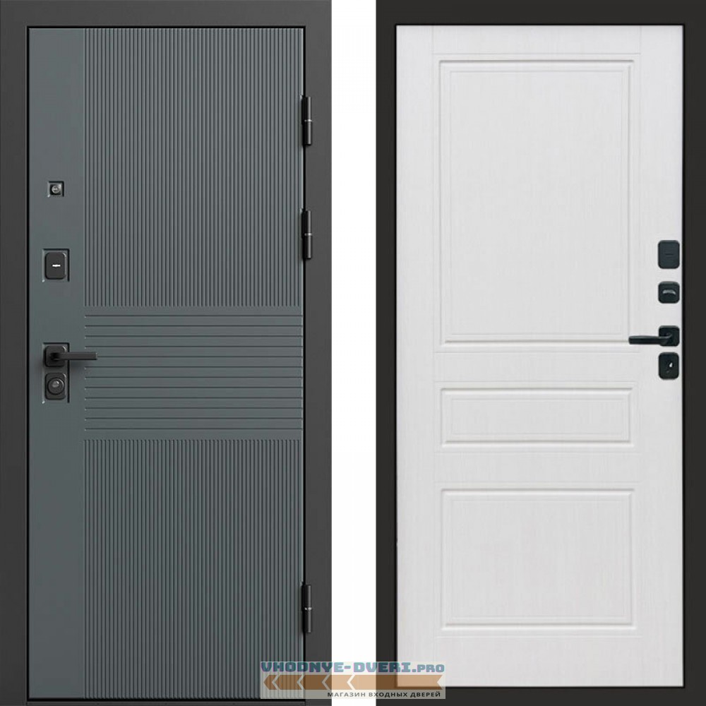 Входная дверь Селект Классика белое дерево