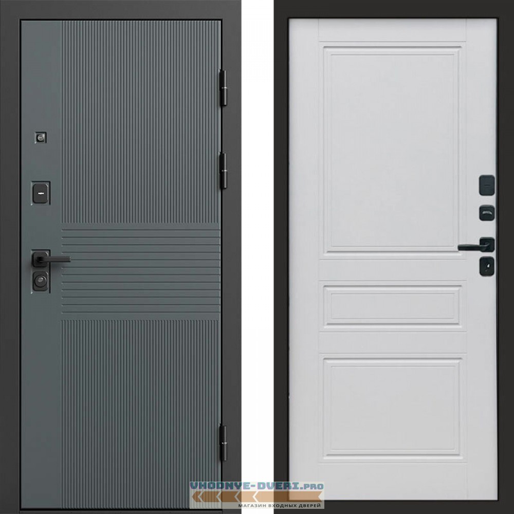 Входная дверь Селект Классика белый матовый