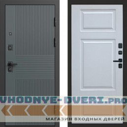 Входная дверь Селект Лион белый софт