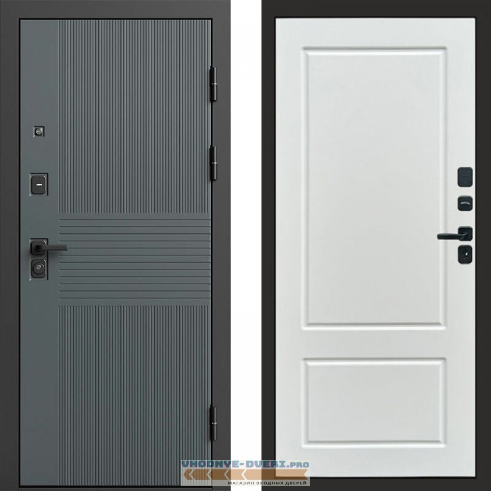 Входная дверь Селект Марсель белый софт