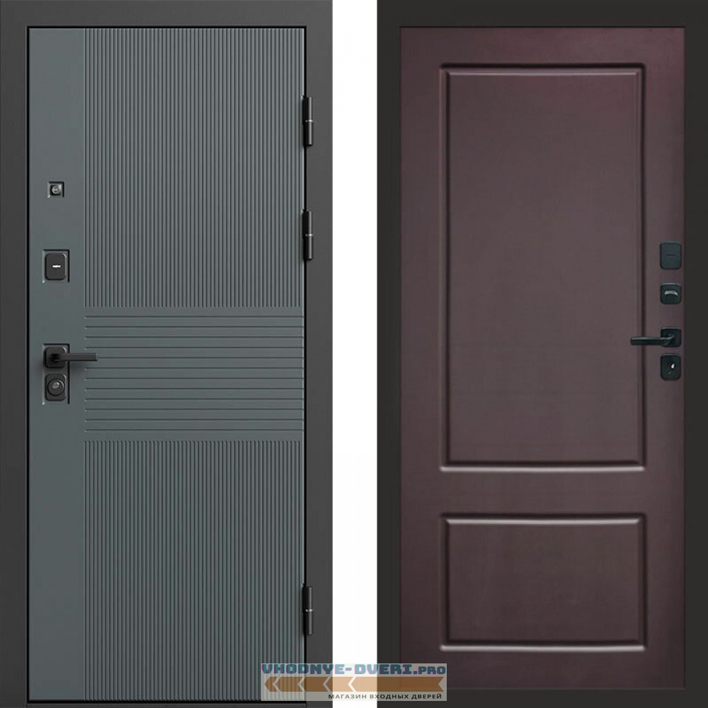 Входная дверь Селект Марсель шоколад