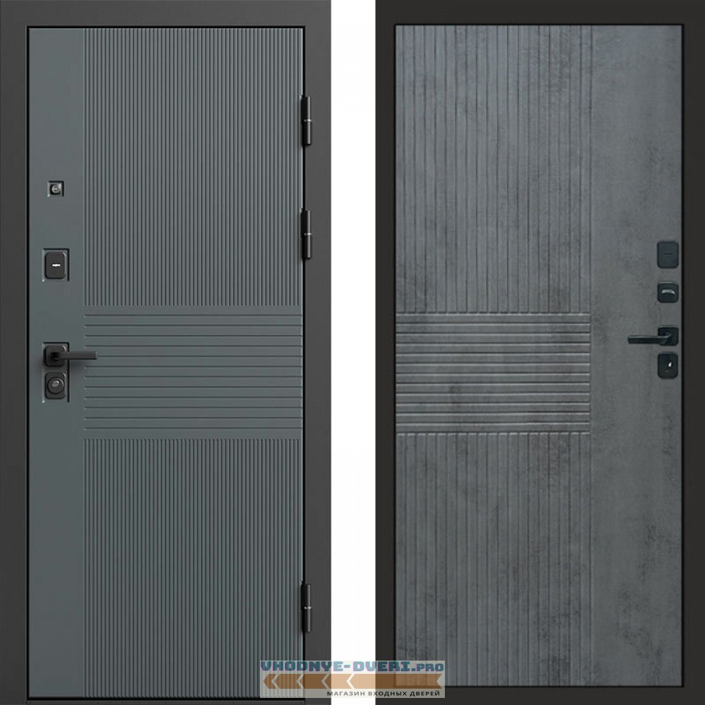 Входная дверь Селект Мастино бетон темный