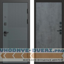 Входная дверь Селект Мастино бетон темный