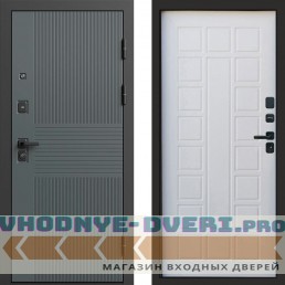 Входная дверь Селект Престиж белое дерево