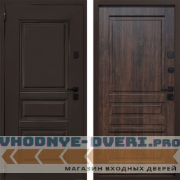 Входная дверь Адванс Термо 4К 8019 Орех Темный Входная дверь Адванс Термо 4К 8019 Орех Темный