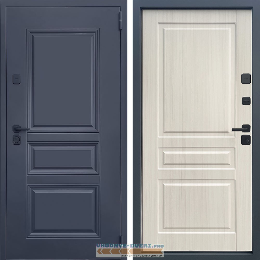 Входная дверь Адванс Термо 4К 7024 Сандал Белый