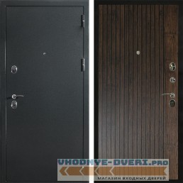 Входная дверь АРМА Стандарт 24 Дуб антик + патина черная