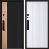   Стальная дверь «Конструктор» (биометрический замок Smart lock DZ 888)