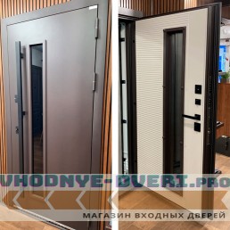 Входная дверь "Barone" с окном (терморазрыв 3к)