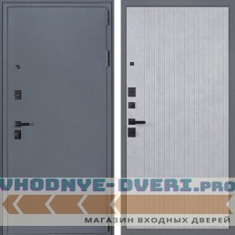 Стальная дверь АСД Беркут бетон светлый