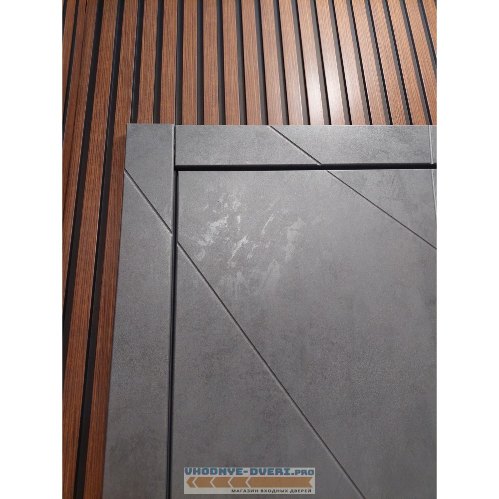 Входная металлическая Дверь АСД "Дуэт Б" с зеркалом