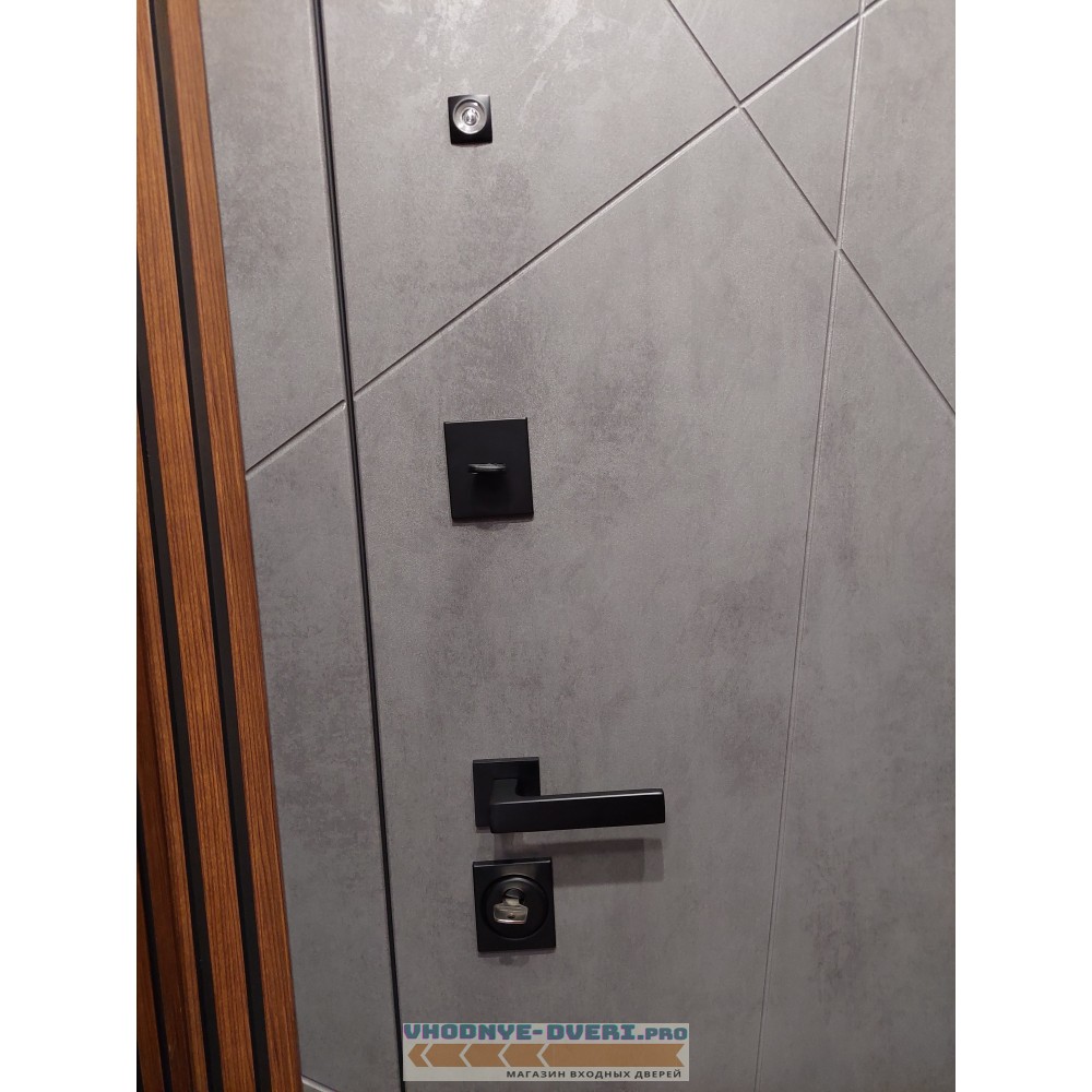 Входная металлическая Дверь АСД "Дуэт Б" с зеркалом