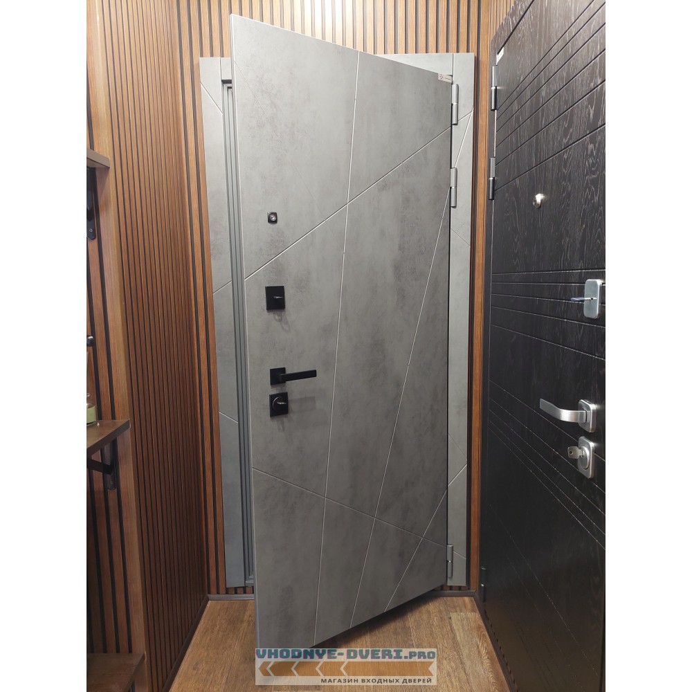 Входная металлическая Дверь АСД "Дуэт Б" с зеркалом