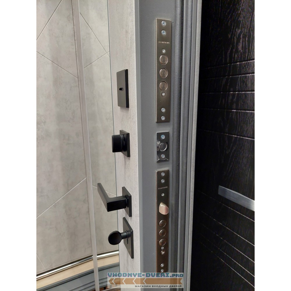 Входная металлическая Дверь АСД "Дуэт Б" с зеркалом