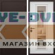 Стальная дверь "Комфорт" с зеркалом (адаптивная замковая часть)