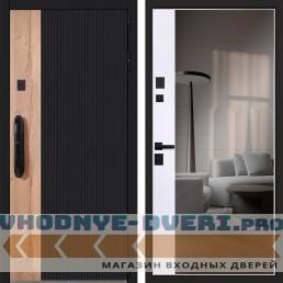 Входная дверь АСД «Конструктор» с зеркалом