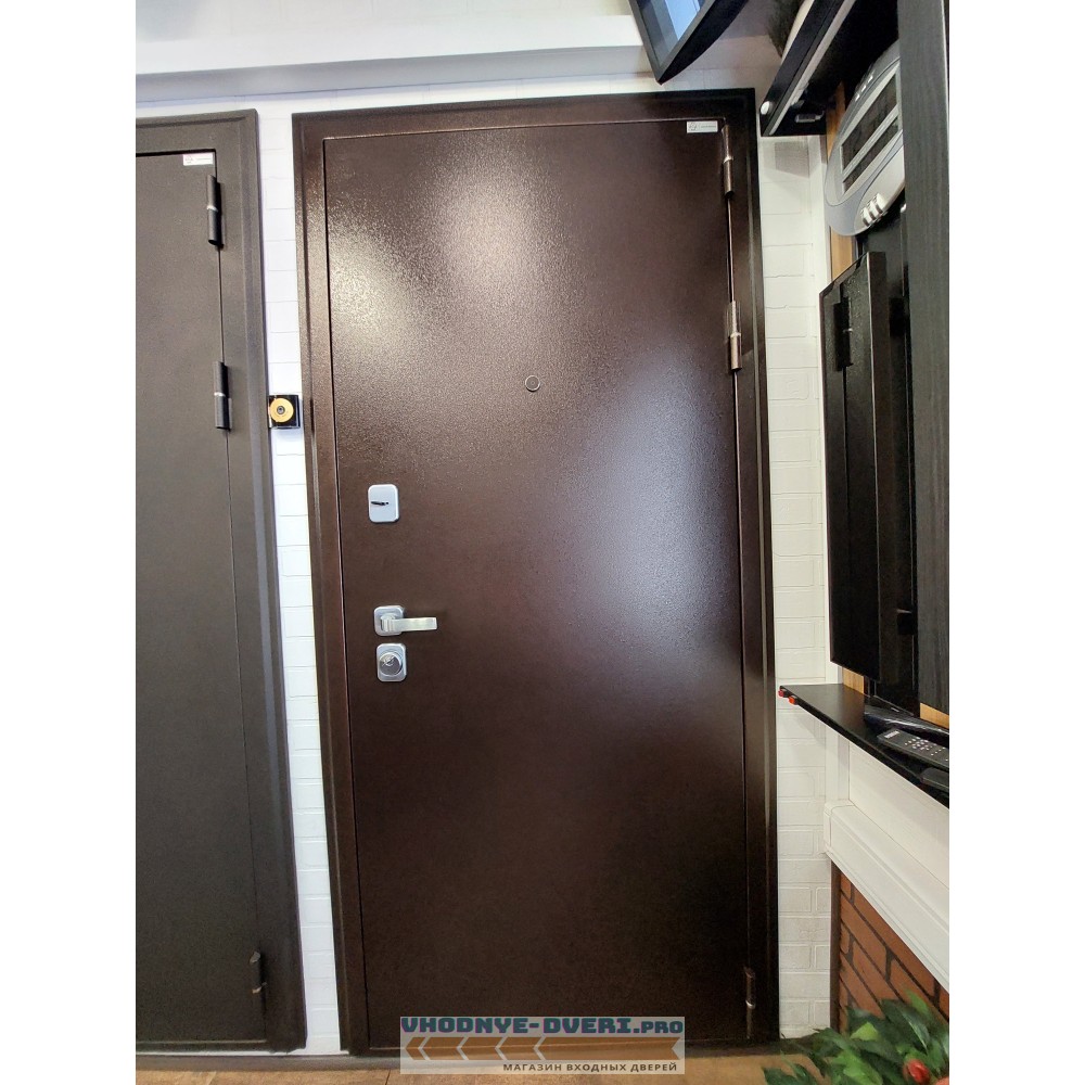 Спартак с зеркалом в цвете акация светлая (Двери АСД)