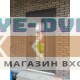 Дверь АСД "Тундра" с окном (терморазрыв 3к)