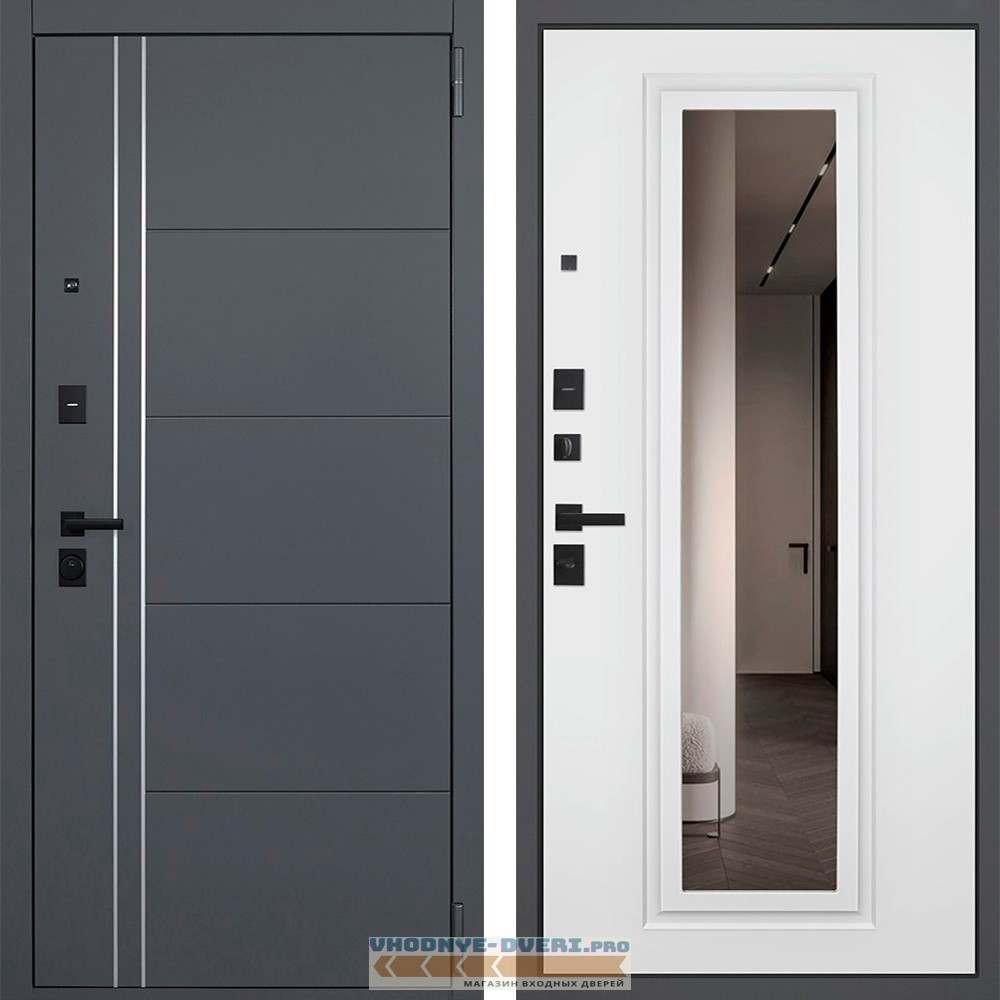 АСД Vegas дверь входная с зеркалом 