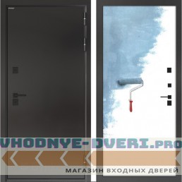 Входная дверь BN-10 Тепло плюс Грунт Под покраску
