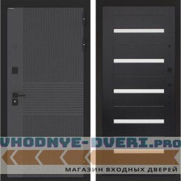 входные Входная дверь BN-05 Нео белое стекло Венге (дверей)