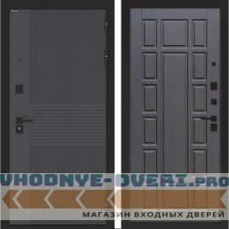 Входная дверь BN-05 с панелью ФЛ-244 Венге