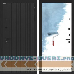 Входная дверь BN-06 с панелью Грунт Под покраску