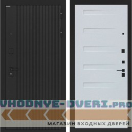 Входная дверь BN-06 с панелью ФЛ-691 Дуб кантри белый
