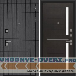 Входная дверь BN-09 Соренто белое стекло Венге Входная дверь BN-09 Соренто белое стекло Венге