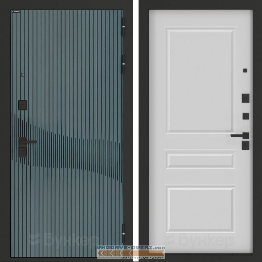 Входная дверь BN-13 с панелью ФЛ-711 Белый софт