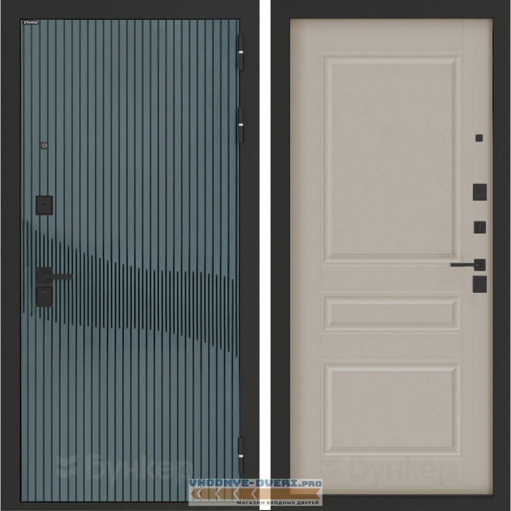 Входная дверь BN-13 с панелью ФЛ-711 Капучино